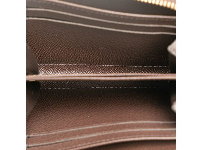 Monedero Zippy Damier Louis Vuitton Castaño - vista 4