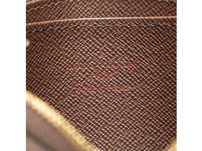 Monedero Zippy Damier Louis Vuitton Castaño - vista 5