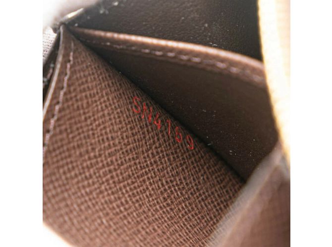 Monedero Zippy Damier Louis Vuitton Castaño - vista 6