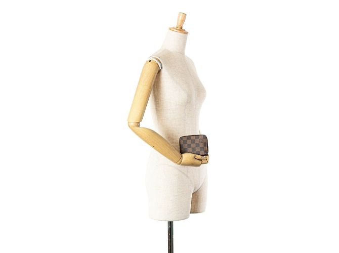 Monedero Zippy Damier Louis Vuitton Castaño - vista 8
