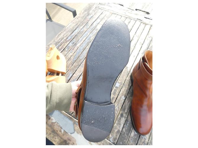 jm weston jodhpur stiefel 9D 43 schuhspanner Hellbraun - Ansicht 6