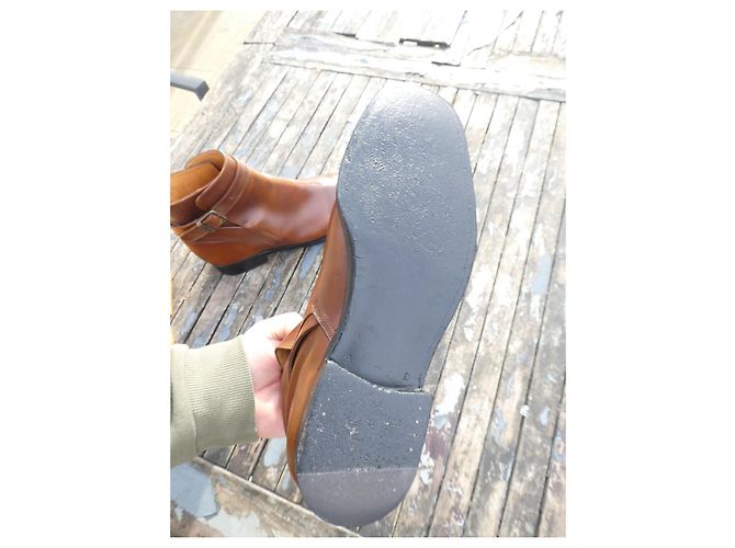jm weston jodhpur stiefel 9D 43 schuhspanner Hellbraun - Ansicht 9