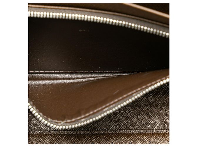 Louis Vuitton Taiga Organizer Atoll Long Wallet Brown - view 7