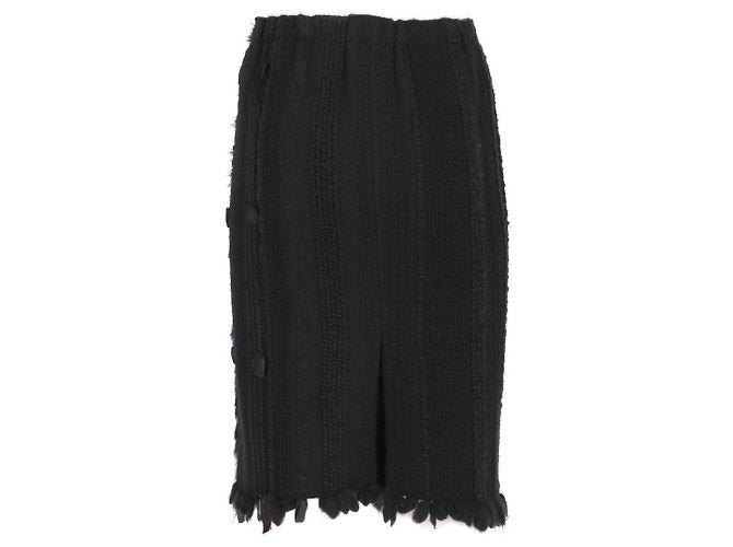Falda de punto negra Gucci - años 2000 Negro - vista 2