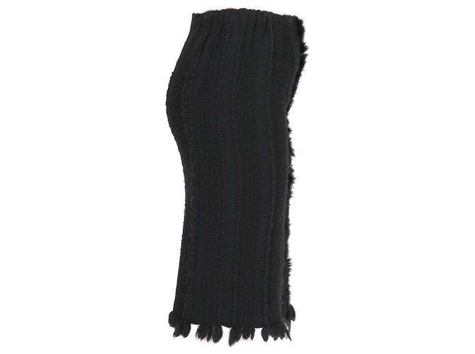 Falda de punto negra Gucci - años 2000 Negro - vista 3