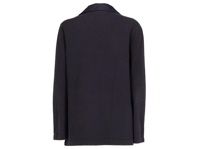 Chanel Navyblauer Baumwollcardigan - 2000er Marineblau - Ansicht 2