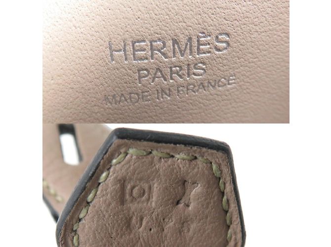 Hermès Borsa Tote Hermes Bolide 37 Grigio - vista 7