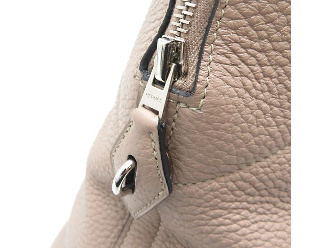 Hermès Borsa Tote Hermes Bolide 37 Grigio - vista 8