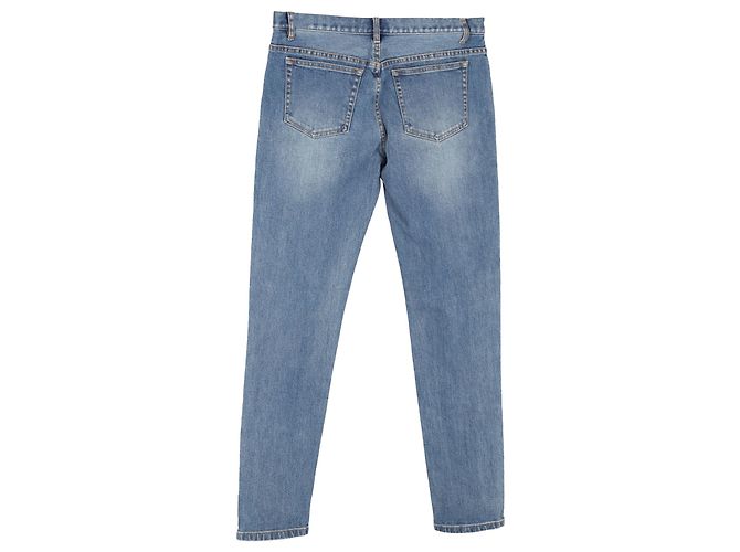 Apc Jeans Slim Fit A.P.C. en denim de algodón azul Azul claro - vista 2