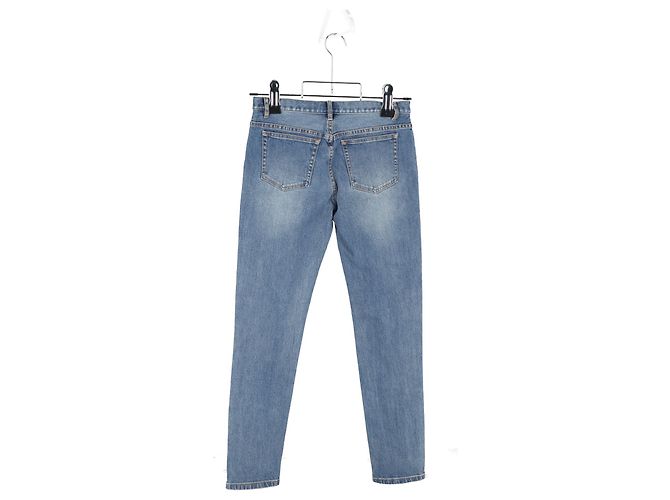 Apc Jeans Slim Fit A.P.C. en denim de algodón azul Azul claro - vista 5