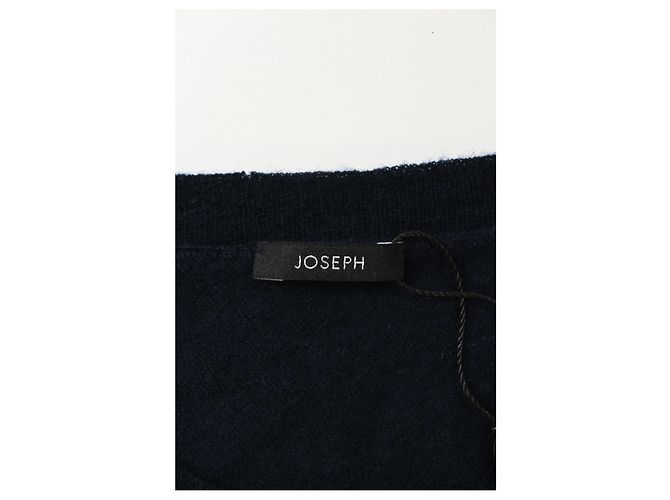 Joseph Knopf-Cardigan aus marineblauer Kaschmirwolle - Ansicht 9