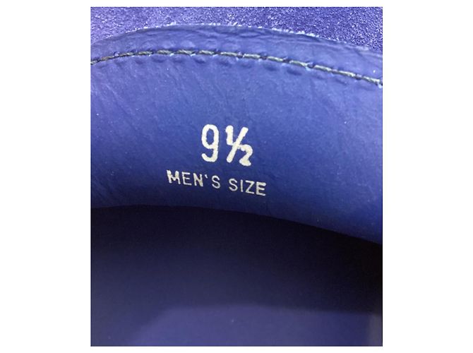 Mocassini Slip-On Tod's in Suede Blu - vista 14