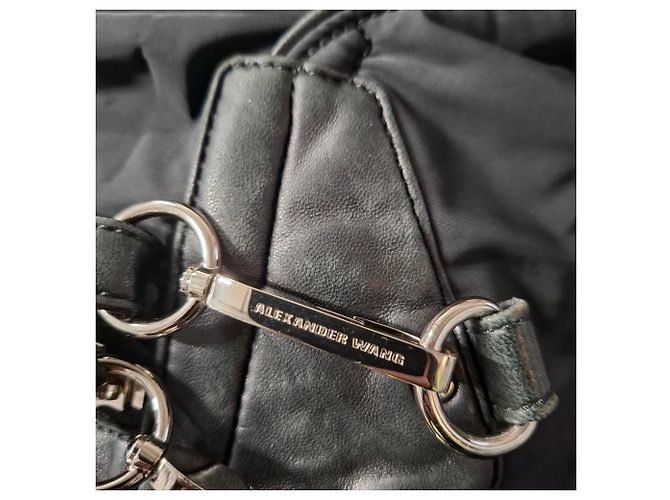 Zaino Mini Marti Nappa di Alexander Wang in nylon nero - vista 7
