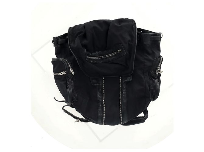 Zaino Mini Marti Nappa di Alexander Wang in nylon nero - vista 8
