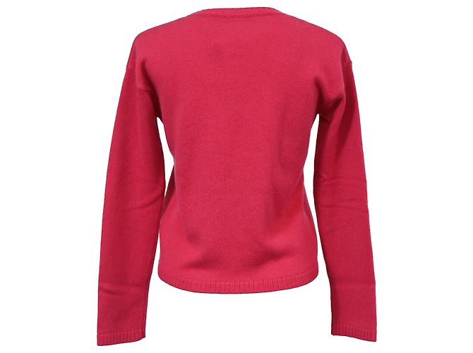 Rosa Wollpullover von Valentino Garavani Pink - Ansicht 3