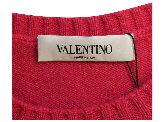 Rosa Wollpullover von Valentino Garavani Pink - Ansicht 4