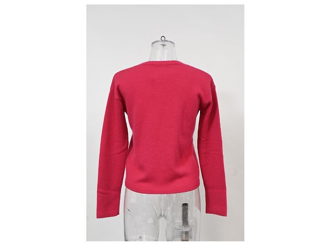 Rosa Wollpullover von Valentino Garavani Pink - Ansicht 8