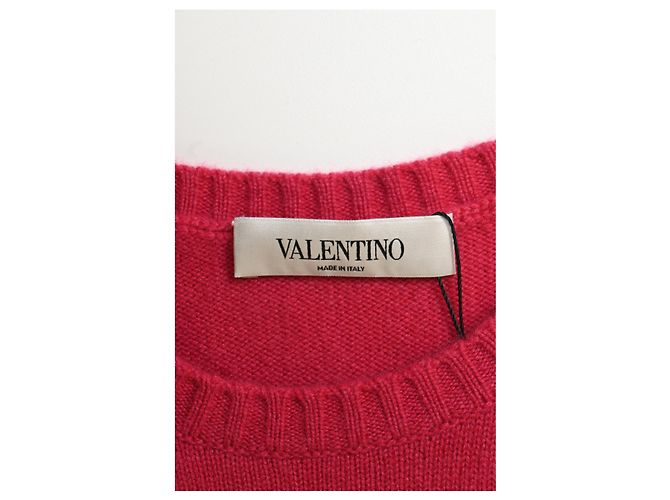 Rosa Wollpullover von Valentino Garavani Pink - Ansicht 9