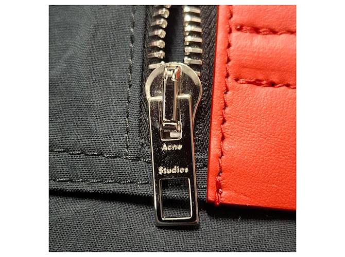 Borsa Baker in cotone nero di Acne Studios - vista 8