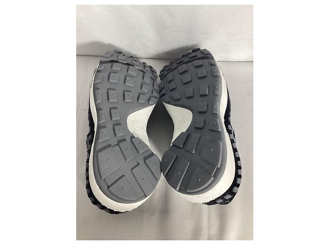 Nike Air Footscape Woven Sneakers aus schwarzem Ponyhaar - Ansicht 15