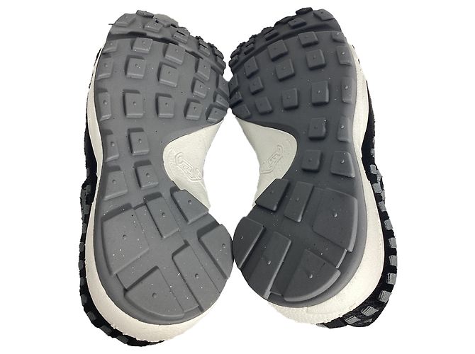 Nike Air Footscape Woven Sneakers aus schwarzem Ponyhaar - Ansicht 6