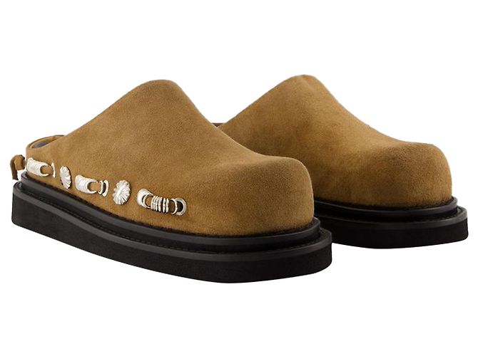 Sandalen Aj1380 - Toga Pulla - Leder - Braun - Ansicht 2