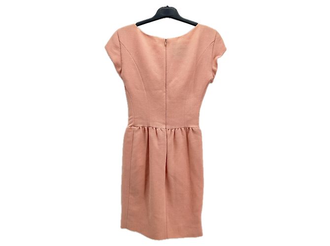 MOSCHINO Kleid T.FR 38 Wolle Pink - Ansicht 2