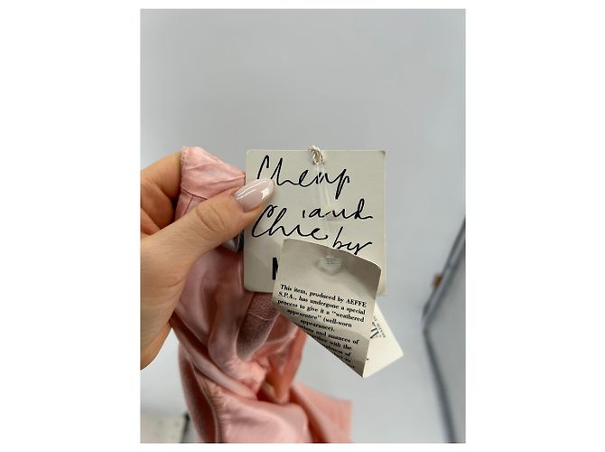MOSCHINO Kleid T.FR 38 Wolle Pink - Ansicht 3