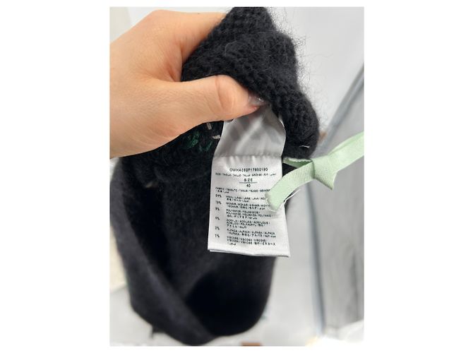 Off White OFF-WHITE Malha T.IT 40 Lã Preto - vista 6