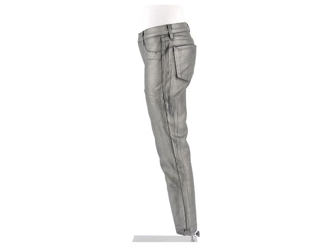 J BRAND Jeans T.US 27 Poliéster Plata - vista 4