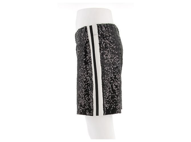 Shorts T.NORMA KAMALI. International S Polyester Schwarz - Ansicht 4