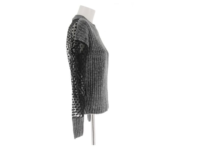 See by Chloé SEE BY CHLOE Strickwaren T.International S Polyester Grau - Ansicht 3