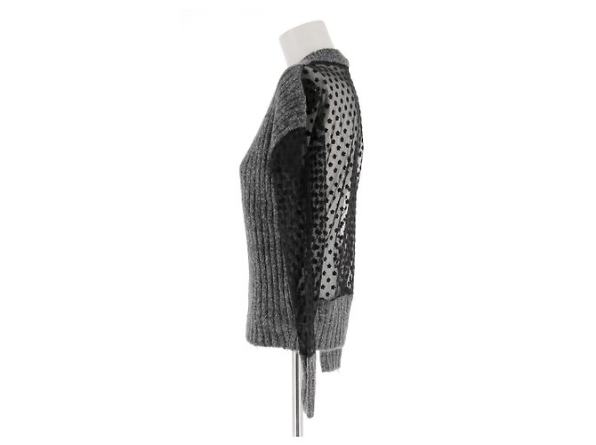 See by Chloé SEE BY CHLOE Strickwaren T.International S Polyester Grau - Ansicht 4