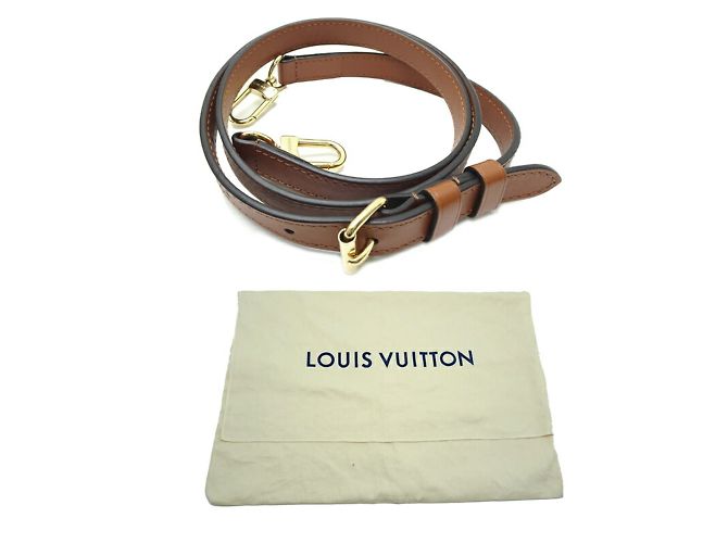 Borsa Louis Vuitton Speedy Bandoulière 25 Marrone Bianco - vista 10