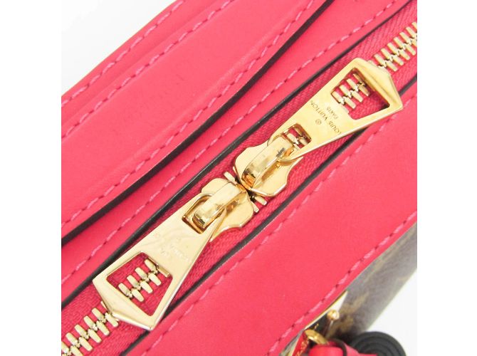 Borsa a Spalla Louis Vuitton Monogram Saintonge M43557 Marrone - vista 10