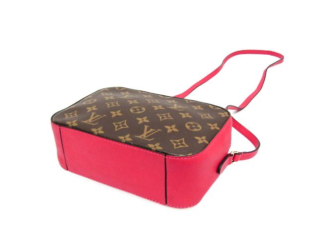 Borsa a Spalla Louis Vuitton Monogram Saintonge M43557 Marrone - vista 2