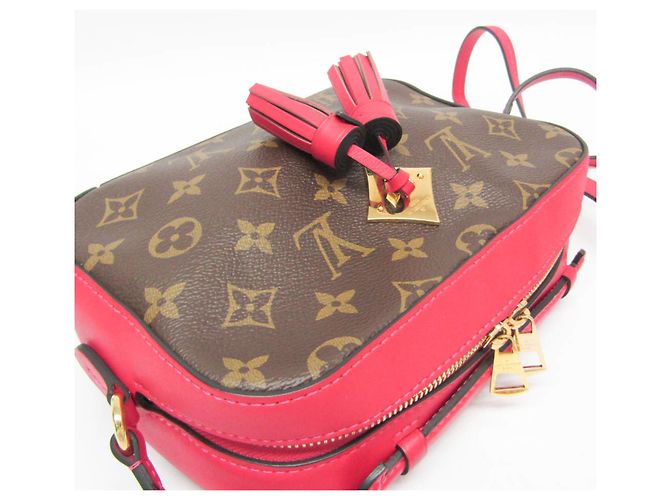 Borsa a Spalla Louis Vuitton Monogram Saintonge M43557 Marrone - vista 6
