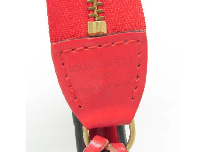 Borsa Louis Vuitton Epi Pochette Accessoires24 Rosso - vista 11