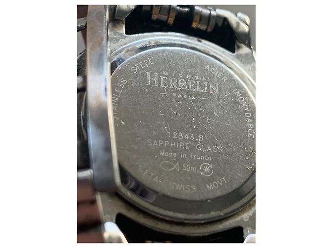Michel Herbelin Edle Uhren Silber Hardware - Ansicht 6