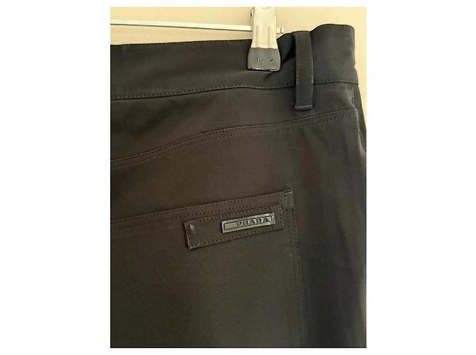 Prada Herren Chino Hose schwarz - Ansicht 8