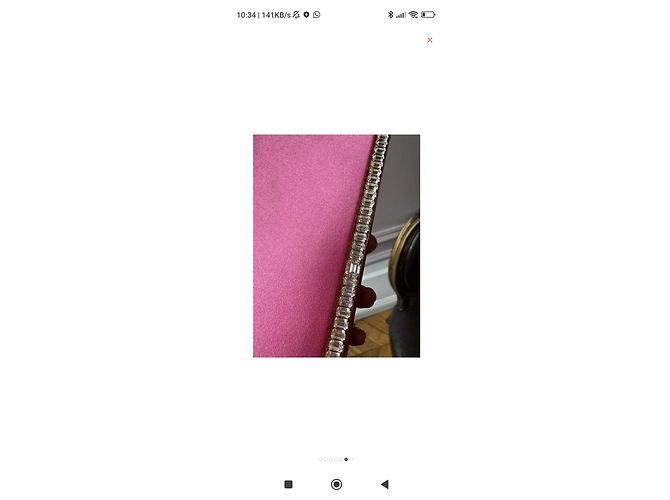 Prada Yes Geldbörse Stoff Rosa Pink - Ansicht 6