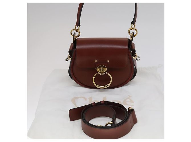 Chloé Borsa a Spalla in Pelle Chloe Tess 2way Bianca Auth 110313 - vista 12