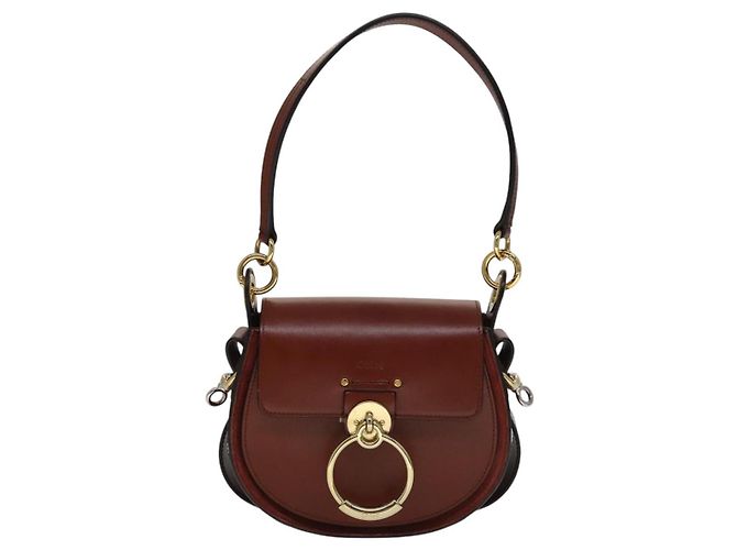 Chloé Borsa a Spalla in Pelle Chloe Tess 2way Bianca Auth 110313 - vista 13