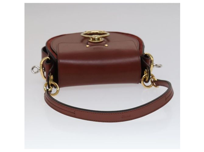 Chloé Borsa a Spalla in Pelle Chloe Tess 2way Bianca Auth 110313 - vista 7
