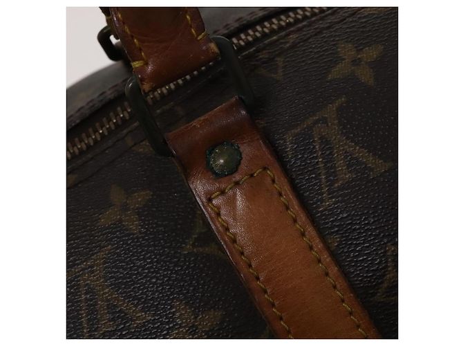 LOUIS VUITTON Monogram Keepall 50 Borsa Boston M41426 LV Auth 112662 Monogramma - vista 17