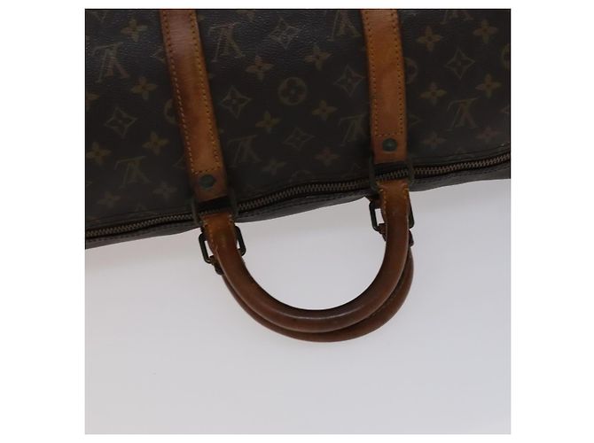LOUIS VUITTON Monogram Keepall 50 Borsa Boston M41426 LV Auth 112662 Monogramma - vista 7