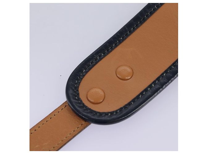 Hermès HERMES Constance Gürtel aus Leder Navy Auth am7633 Marineblau - Ansicht 19