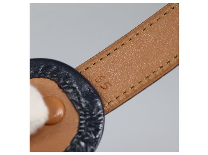 Hermès HERMES Constance Gürtel aus Leder Navy Auth am7633 Marineblau - Ansicht 21