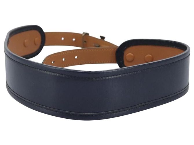 Hermès HERMES Constance Gürtel aus Leder Navy Auth am7633 Marineblau - Ansicht 3