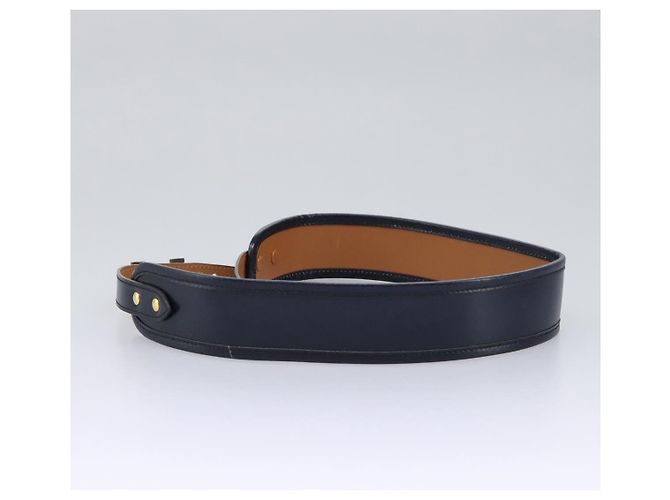 Hermès HERMES Constance Gürtel aus Leder Navy Auth am7633 Marineblau - Ansicht 4
